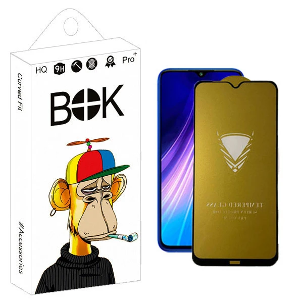 محافظ صفحه نمایش بوک مدل OG-H مناسب برای گوشی موبایل شیائومی redmi note8