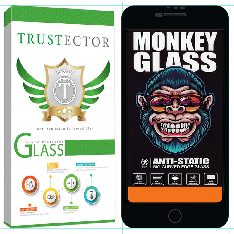 محافظ صفحه نمایش تراستکتور مدل MONT مناسب برای گوشی موبایل اپل iPhone 8 / 7
