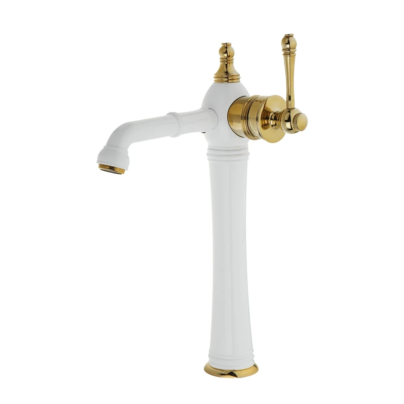 شیر روشویی پرکاس مدل امیلا کد B-02 پایه بلند