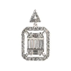 آویز گردنبند طلا 18 عیار زنانه مدل 13184