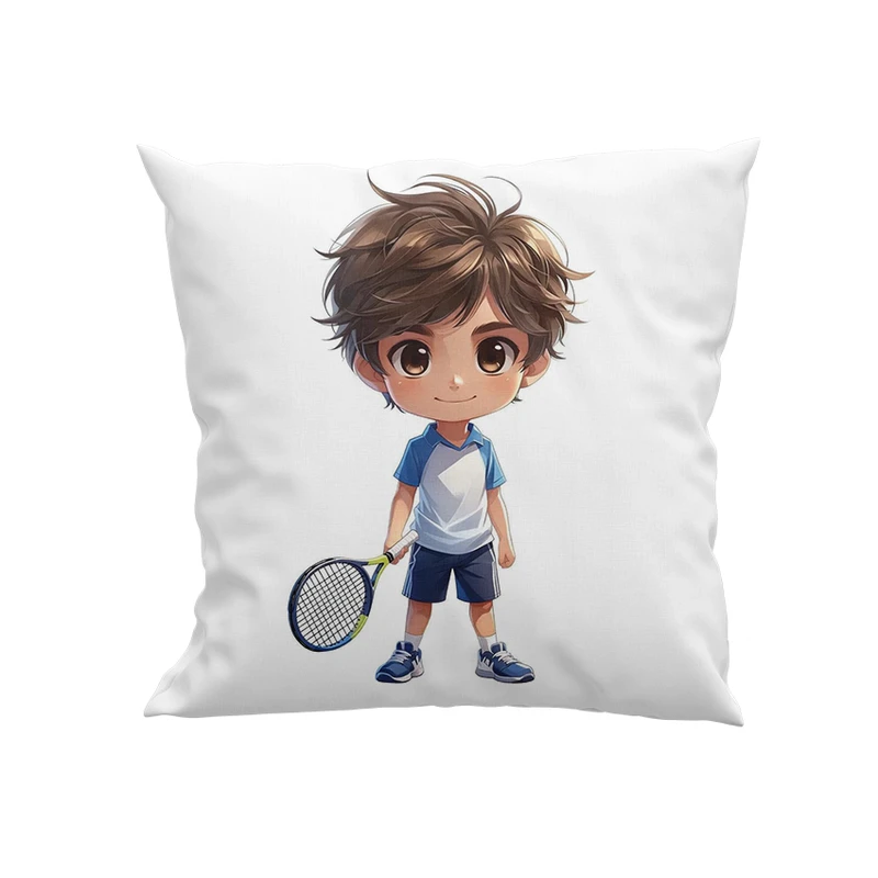 کوسن کودک پاد آفرین مدل پسر تنیس باز کد DKK1244