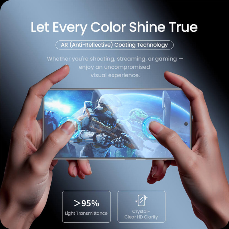 محافظ صفحه نمایش نیلکین مدل H Plus Pro Anti Reflex مناسب برای گوشی موبایل سامسونگ Galaxy S26 Ultra / S25 Ultra