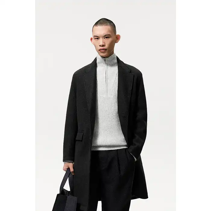 پالتو مردانه مدل 9621480 Anthracite