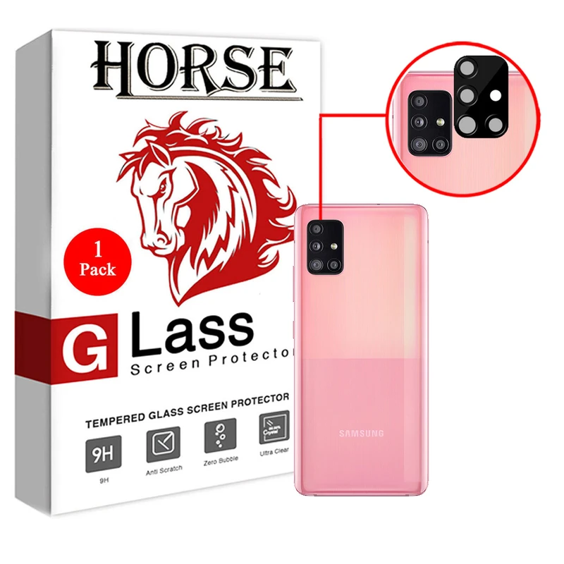 محافظ لنز دوربین هورس مدل L3D-H مناسب برای گوشی موبایل سامسونگ Galaxy A51