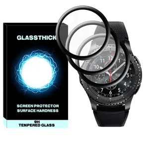 محافظ صفحه نمایش نانو گلستیک مدل Pmma-GL مناسب برای ساعت هوشمند سامسونگ Galaxy Gear S3 بسته سه عددی