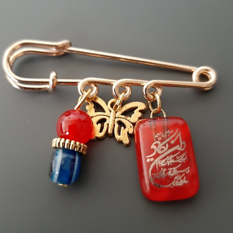 سنجاق سینه دخترانه مدل چشم و نظر