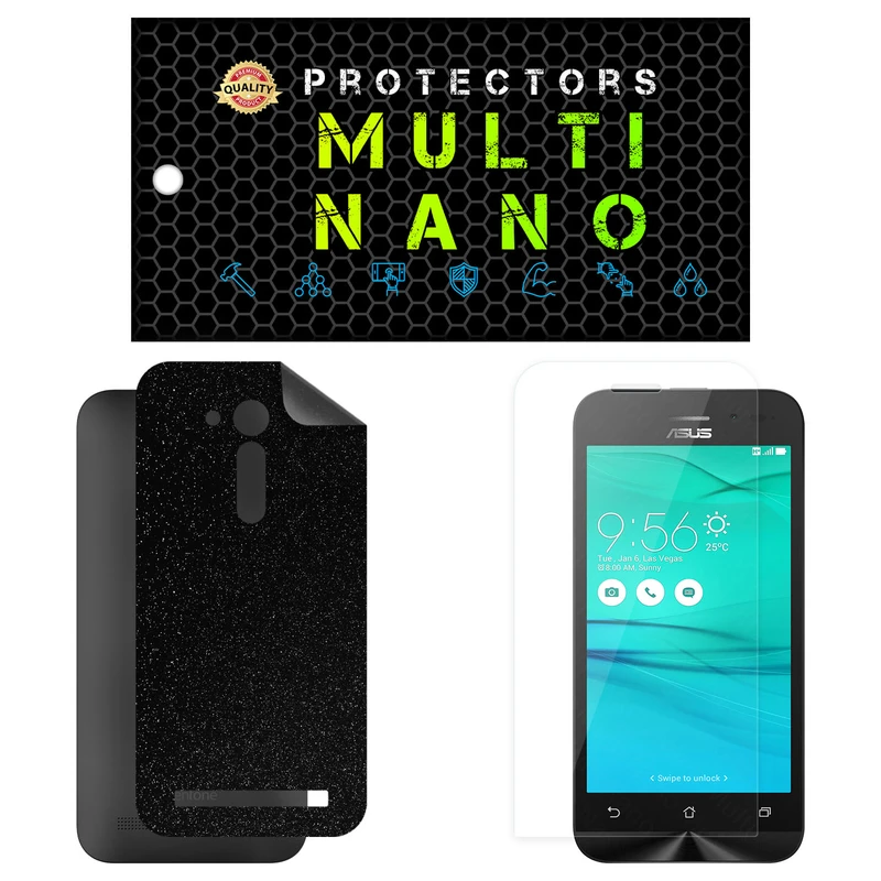 محافظ صفحه نمایش مولتی نانو مدل X-SFG مناسب برای گوشی موبایل ایسوس Zenfone Go 4.5 in ZB450KL / ZB452KG به همراه برچسب پوششی