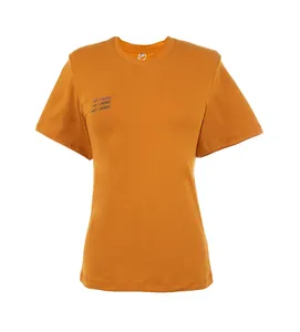 تی شرت آستین کوتاه زنانه بنیس مدل باشیلا رنگ خردلی