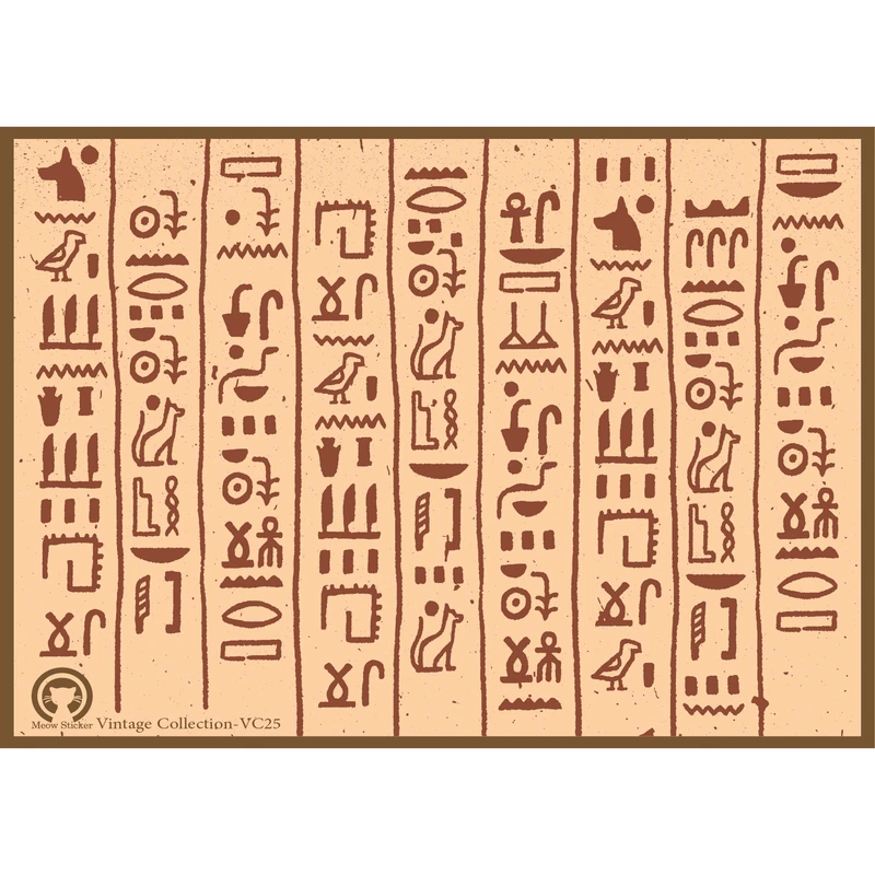 برچسب میو استیکر مدل وینتیج کالکشن کد VC25