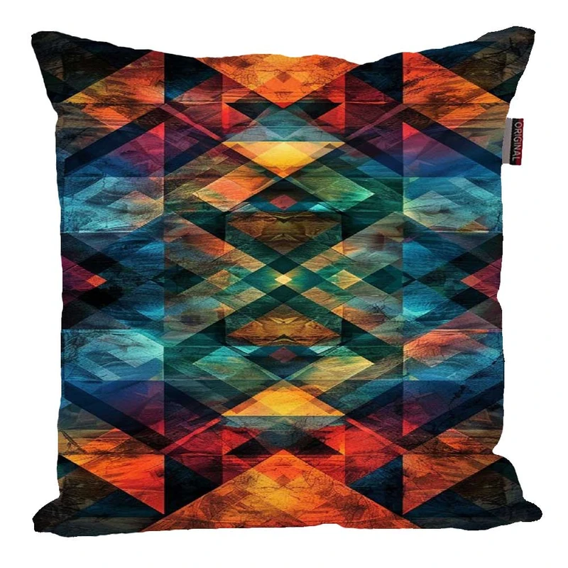 کوسن پاد آفرین مدل فانتزی طرح مدرن رنگی کد p1141