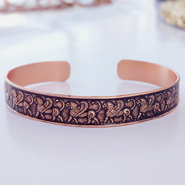 نیم ست زیورآلات دست ساز زنانه مدل هفت شیر کد JW48.2