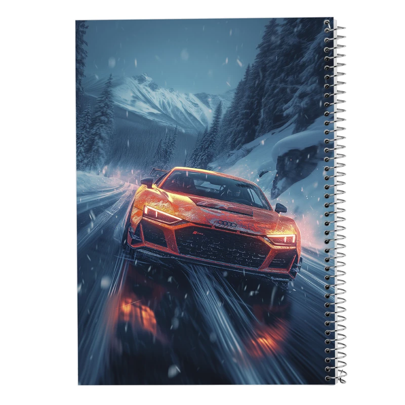 دفتر مشق 100 برگ مدوپد مدل need for speed کد DF13595