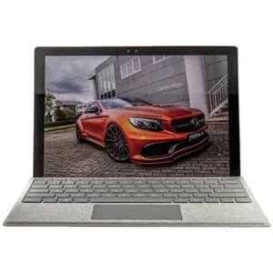 تبلت مایکروسافت مدل Surface Pro 2017 - B به همراه کیبورد سیگنیچر  و ماوس و قلم 2017 نقره ای - ظرفیت 128 گیگابایت