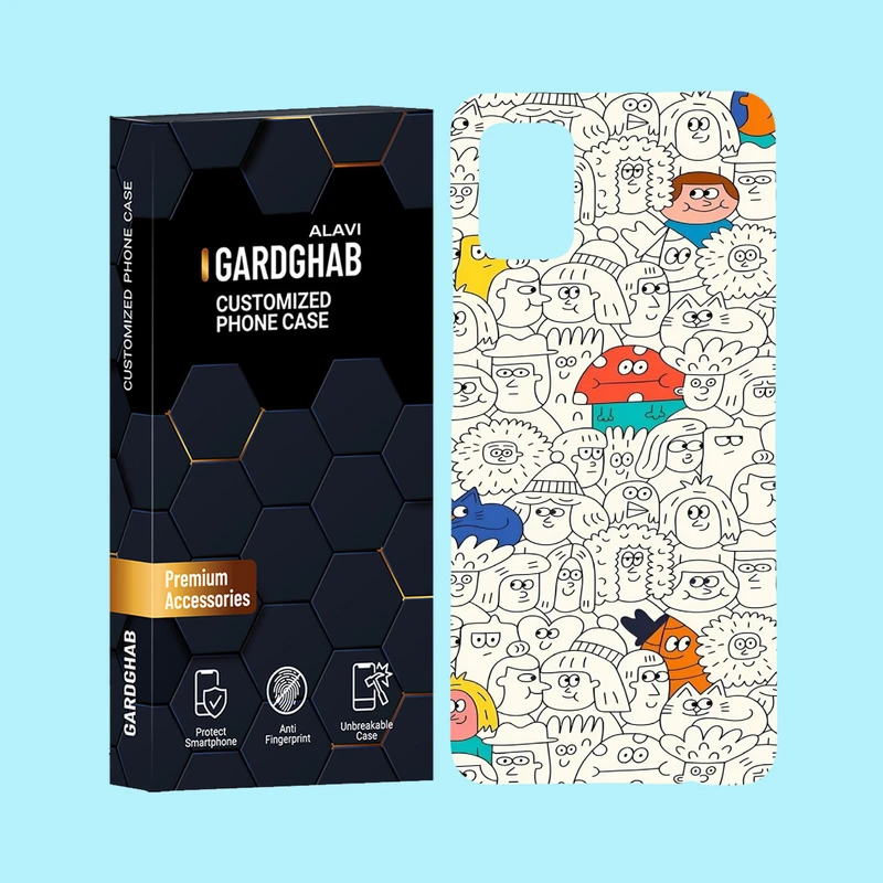 کاور گارد قاب علوی مدل فانتزی مناسب برای گوشی موبایل سامسونگ Galaxy A31