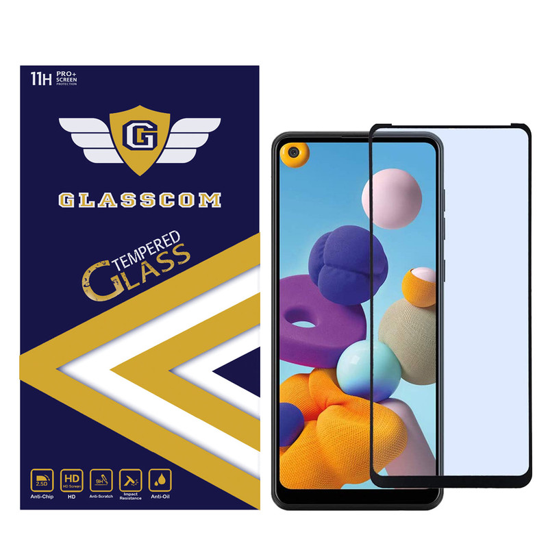 محافظ صفحه نمایش گلس کام مدل GC-A21 مناسب برای گوشی موبایل سامسونگ Galaxy A21 / A21s