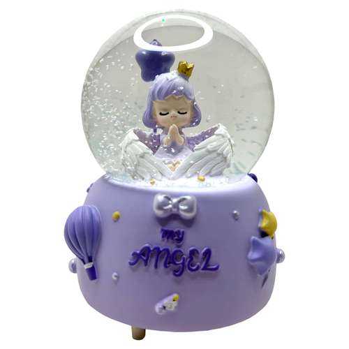 گوی موزیکال مدل my Angel طرح دختر زیبا کد B391