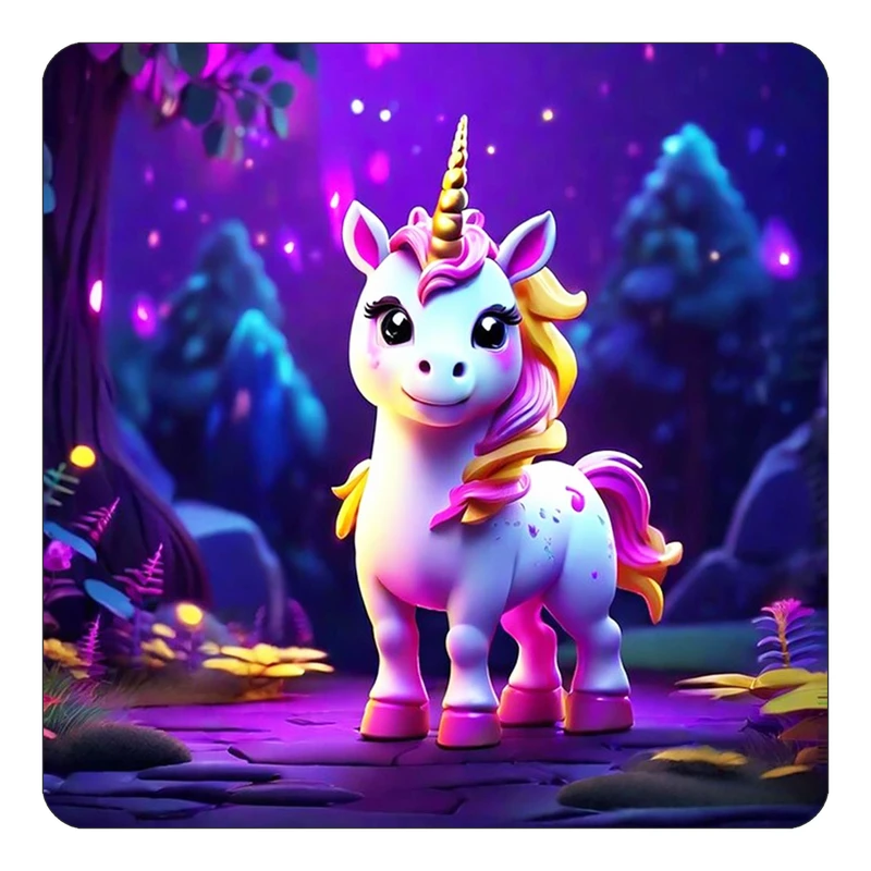 مگنت کاکتی طرح اسب تک شاخ و یونیکورن مدل mp30710