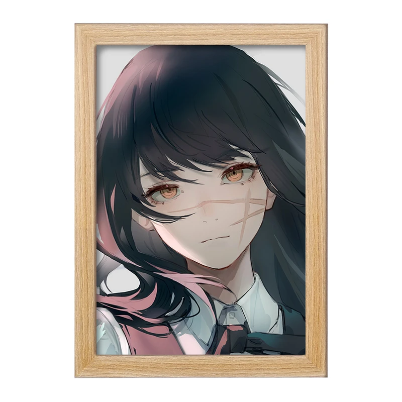 تابلو خندالو مدل میکاتا انیمه مرد اره ای Chainsaw Man  کد 23222