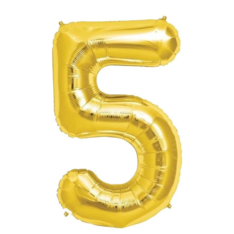 بادکنک فویلی مسترتم طرح عدد5