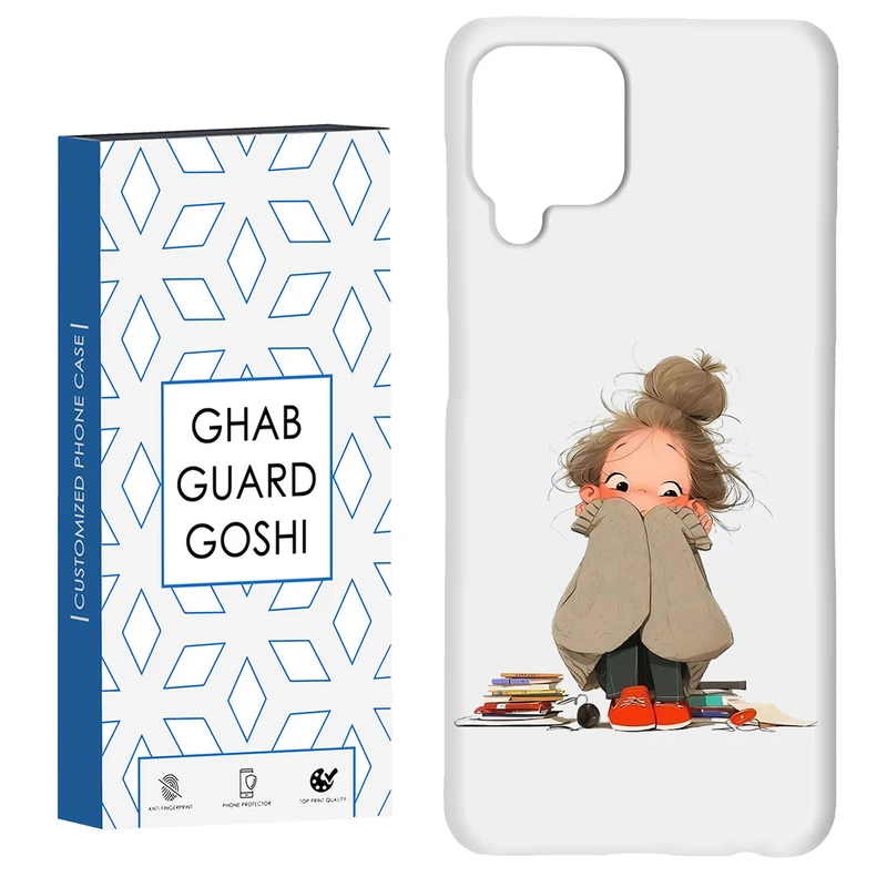 کاور قاب گارد گوشی طرح  دختر ملوس کد Dimo-964 مناسب برای گوشی موبایل سامسونگ Galaxy A12 / Galaxy M12