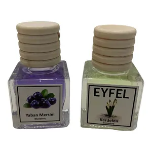 خوشبوکننده هوای خودرو ایفل مدل بلوبری و گل یخ کد Snowdrop-Blueberry حجم 10 میلی‌لیتر بسته 2 عددی