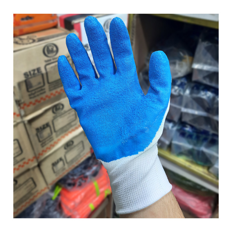 دستکش ایمنی ایران کار مدل ضد برش بسته 12 عددی