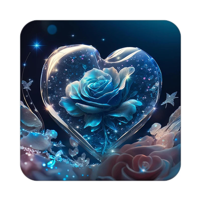 زیر لیوانی کاکتی مدل عاشقانه کد mp10537