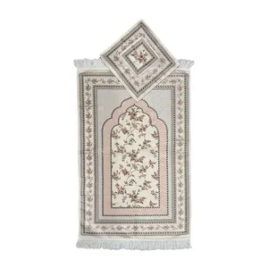 سجاده و جانماز مدل گل برجسته شاین