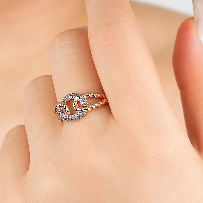 انگشتر زنانه ژوپینگ مدل L233