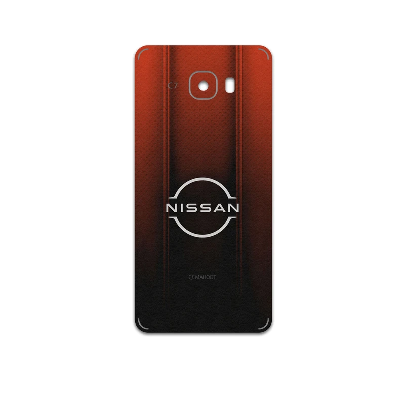 برچسب پوششی ماهوت مدل Nissan مناسب برای گوشی موبایل سامسونگ Galaxy C7