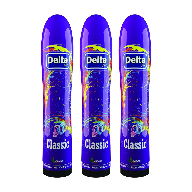 ژل تقویت جنسی بانوان دلتا دارو مدل Classic حجم 100 میلی لیتر مجموعه 3 عددی
