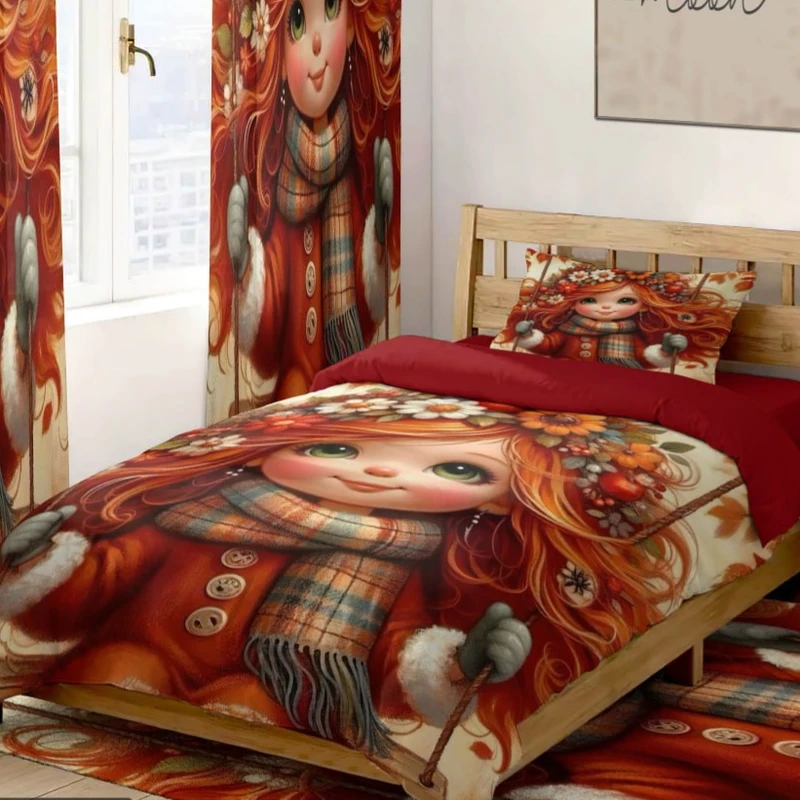 سرویس خواب 1 نفر 4 تکه مدل دختربچه 120 کد 234