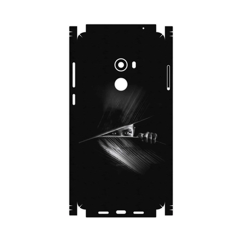 برچسب پوششی ماهوت مدل Black Portrait-FullSkin مناسب برای گوشی موبایل شیائومی Mi Mix 2