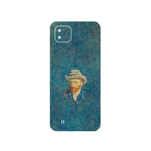 MAHOOT Self portrait with a gray felt hat Cover Sticker for Realme C11 2021