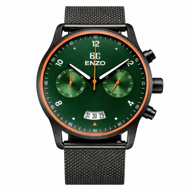 ساعت مچی عقربه‌ای کوارتز مردانه انزو مدل مدل EC-2174 VVG