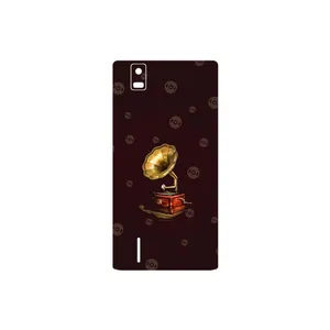 MAHOOT Gramophone Nostalgia Cover Sticker for Huawei Ascend P2