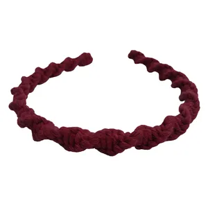 تل مو دخترانه مدل مکرومه پیچک کد 01