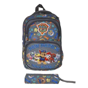 کوله پشتی مدل سگ های نگهبان به همراه جا مدادی 