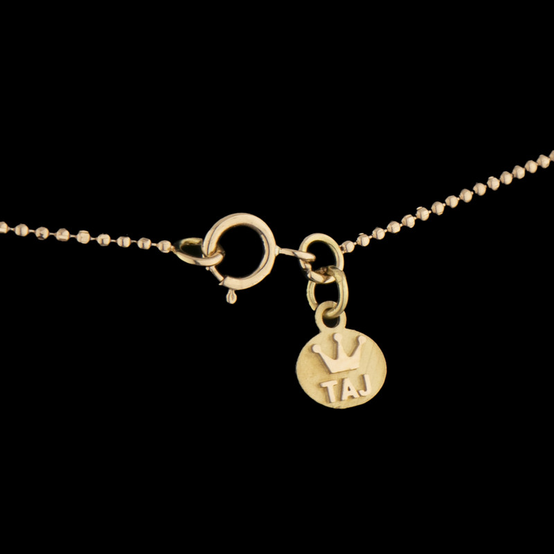 زنجیر طلا 18 عیار زنانه تاج مدل 1022