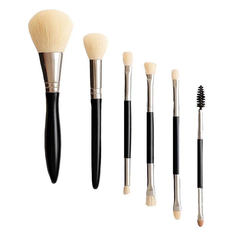 ست براش آرایشی منلیشالو مدل F01 بسته 6 عددی