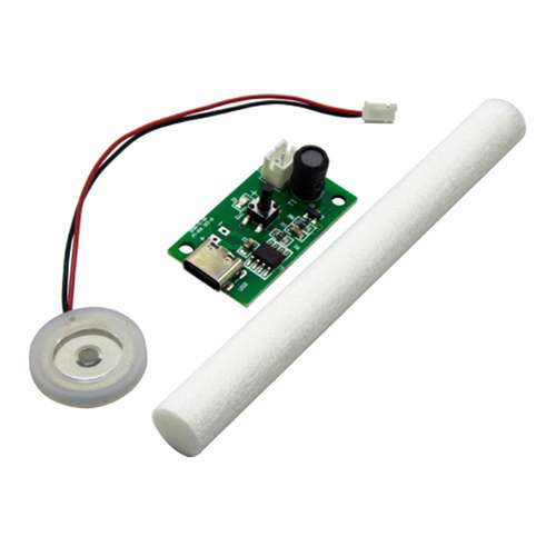 ماژول تولید بخار سرد مدل JY-001 با ورودی USB Type-C به همراه پیزو و اسفنج مجموعه 3 عددی