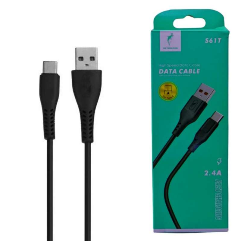 کابل تبدیل USB به USB-C مدل S61T طول 1 متر