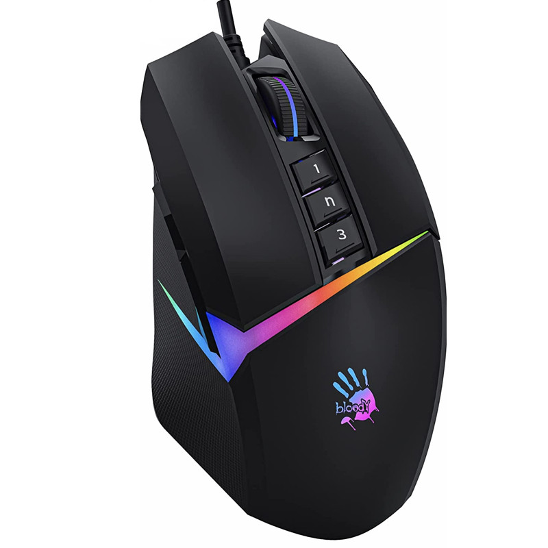 ماوس مخصوص بازی بلادی مدل W_6O_MAX_RGB_ ACTIVATED