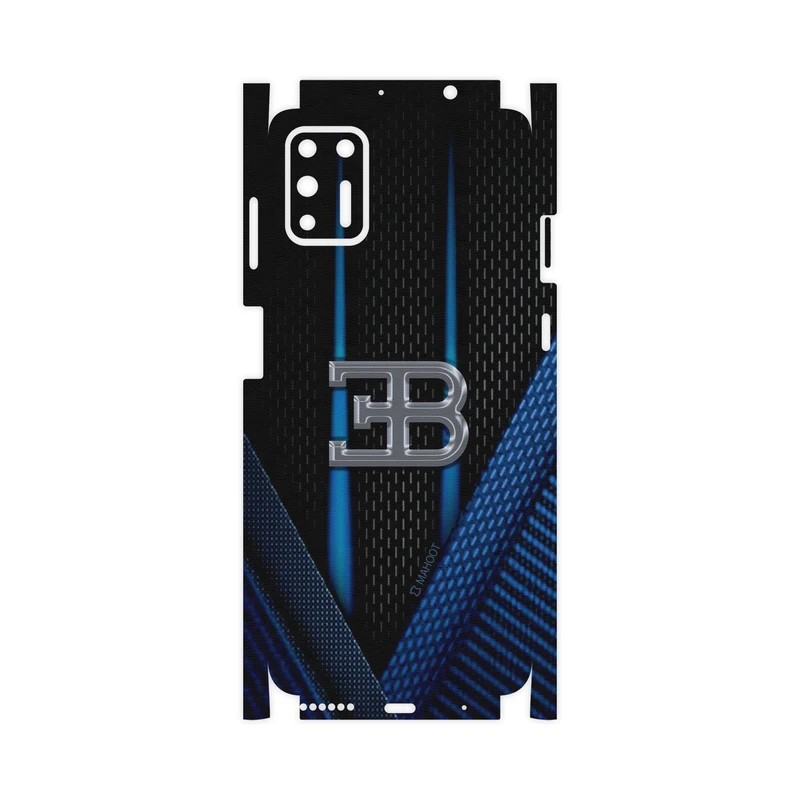 برچسب پوششی ماهوت مدل BUGATTI-FullSkin مناسب برای گوشی موبایل موتورولا Moto G9 Plus