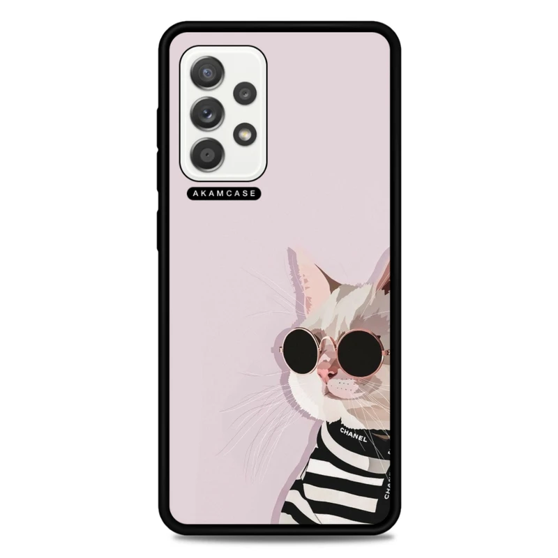 کاور آکام مدل AMC-WSGA52-CATS-23 مناسب برای گوشی موبایل سامسونگ Galaxy A52