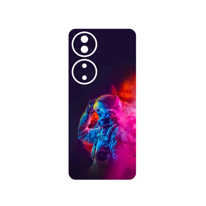 برچسب پوششی ماهوت مدل Smoke Rainbow Digital Art 1 مناسب برای گوشی موبایل آنر X7b