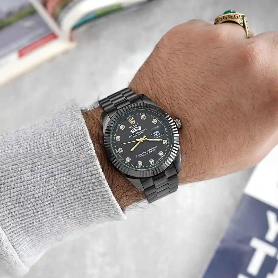 ست ساعت مچی عقربه ای زنانه و مردانه مدل دی دیت 04 -  - 7