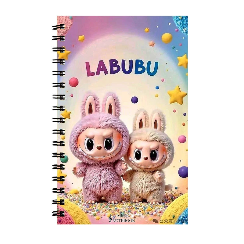 دفتر نت موسیقی 40 برگ مدل لبوبو کد 442