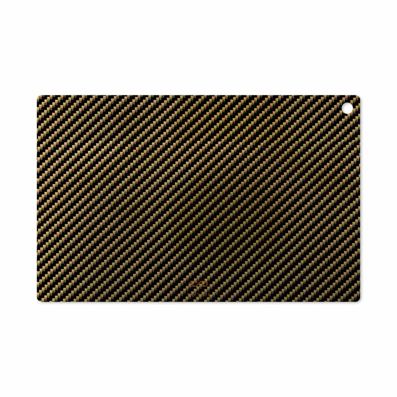 برچسب پوششی ماهوت مدل Glossy-Brown-Fiber مناسب برای تبلت سونی Xperia Z2 Tablet LTE 2014
