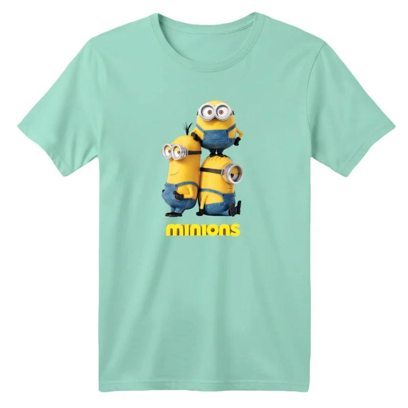 تی شرت آستین کوتاه بچگانه مدل مینیون کد ۷